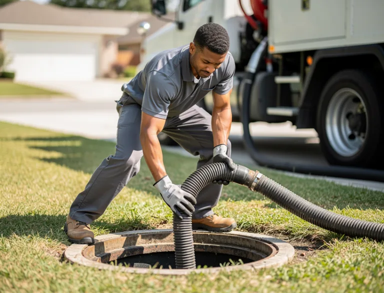 septic tank pumping Brocklehurst